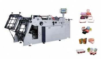 Fast food box machine